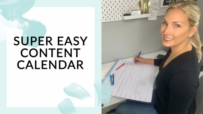 Thumbnail for Broad World's YouTube video about how to make and use a content calendar