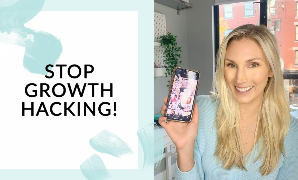 Stop Instagram growth hacking